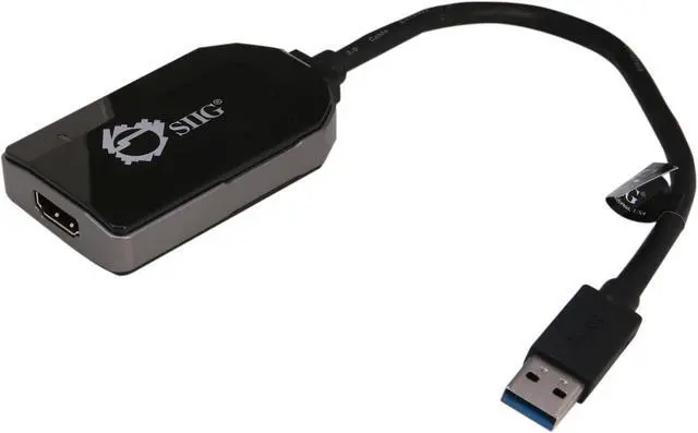 Main image of SIIG JU-H20111-S1 USB 3.0 to HDMI/DVI Multi Monitor External Video Card Adapter - OEM