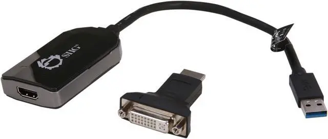 Alt view image 5 of 6 - SIIG JU-H20111-S1 USB 3.0 to HDMI/DVI Multi Monitor External Video Card Adapter - OEM