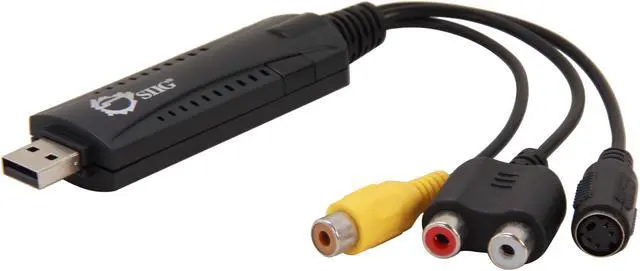 Alt view image 2 of 4 - SIIG JU-AV0211-S1 USB 2.0 Video Capture Adapter