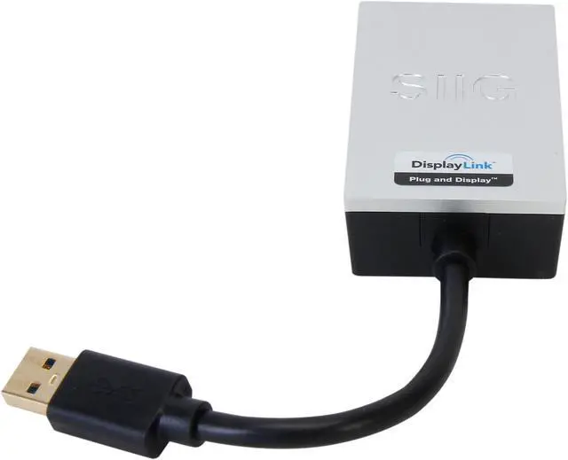 Alt view image 2 of 5 - SIIG USB 3.0 to VGA Pro Converter JU-VG0311-S1