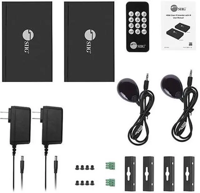 Alt view image 2 of 7 - SIIG 1080p HDMI Over IP Extender with IR CE-H23A11-S2