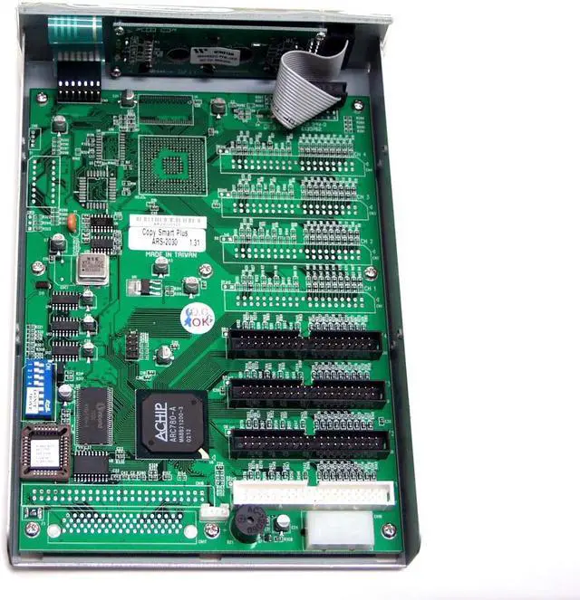 Alt view image 2 of 4 - ACARD 1-to-3 CD Copy Controller with LCD display Model ARS2030