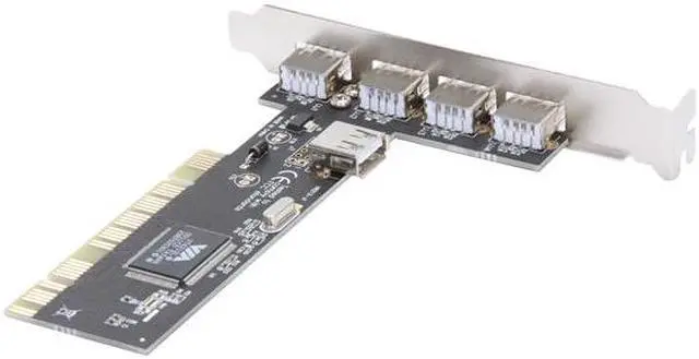 Alt view image 5 of 6 - ENCORE 5 Port USB2.0 PCI Card Model ENLUSB2-5PCI-BR