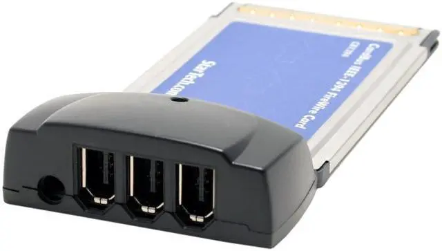 Main image of StarTech CB1394 3 Port CardBus 1394a FireWire Adapter Card - Digital Video Editing Kit
