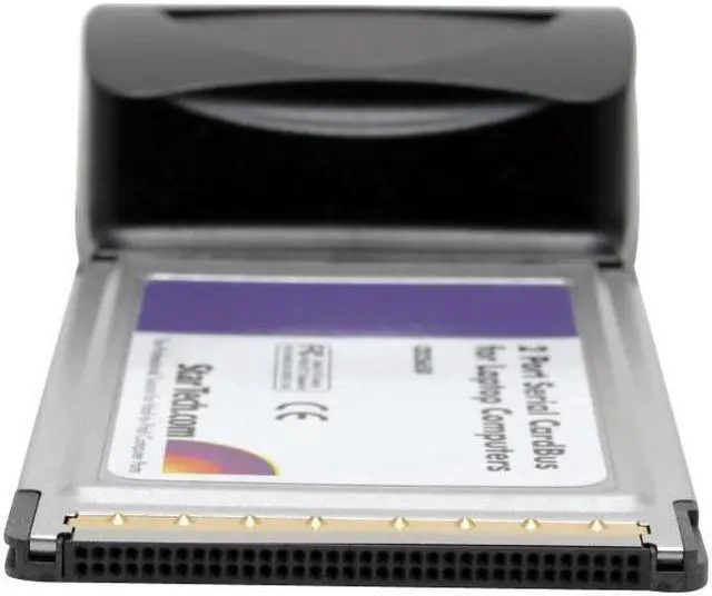 Alt view image 3 of 5 - StarTech.com CB2S650 Serial Ports PCMCIA Card 2 Port Serial Ports