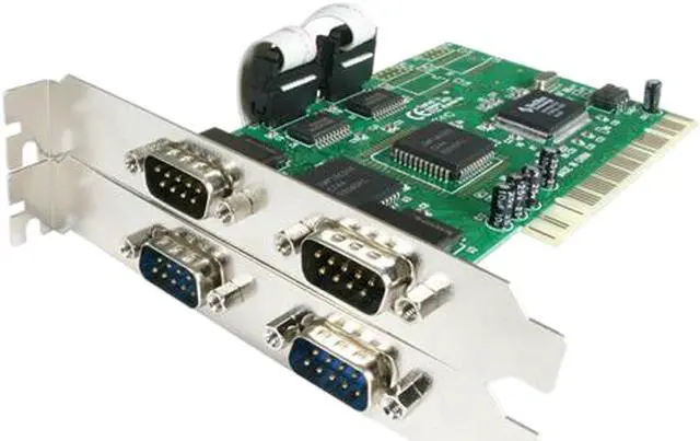 Main image of StarTech.com Value 4 Port 16550 Serial PCI Card Model PCI4S550N