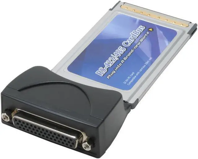 Main image of StarTech.com CB2S485 Serial Ports PCMCIA Card 2 x Serial Ports