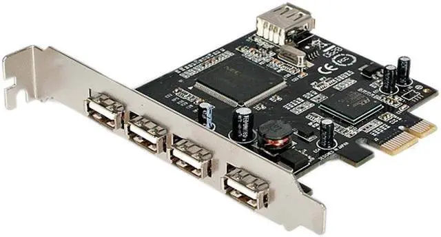 Main image of StarTech 5 Port PCI Express USB 2.0 Adapter Card