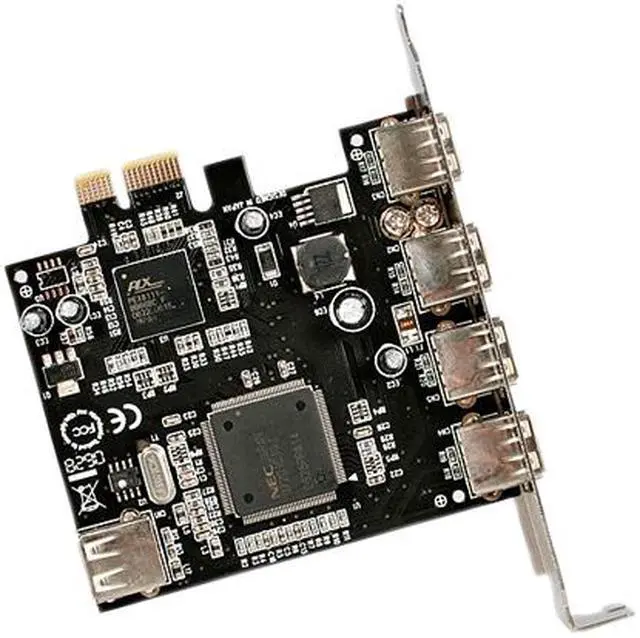 Alt view image 4 of 5 - StarTech 5 Port PCI Express USB 2.0 Adapter Card