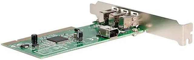 Alt view image 5 of 6 - StarTech.com 4 port PCI 1394a FireWire Adapter Card Model PCI1394MP