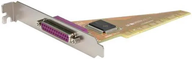 Alt view image 2 of 5 - StarTech.com Value 1 Port EPP/ECP Parallel PCI Card Model PCI1P