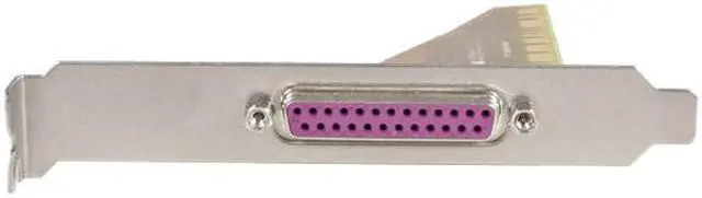 Alt view image 4 of 5 - StarTech.com Value 1 Port EPP/ECP Parallel PCI Card Model PCI1P