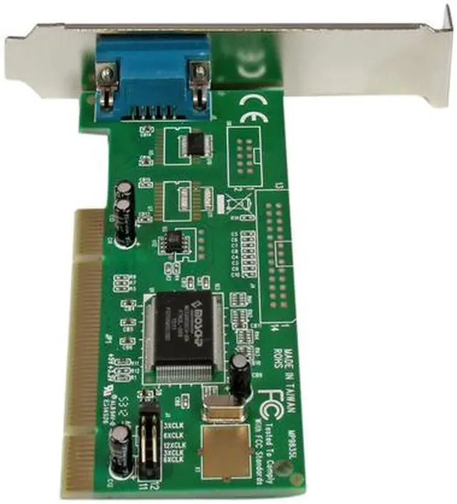 Alt view image 3 of 5 - StarTech.com 1 Port 16550 Serial PCI Card Model PCI1S550