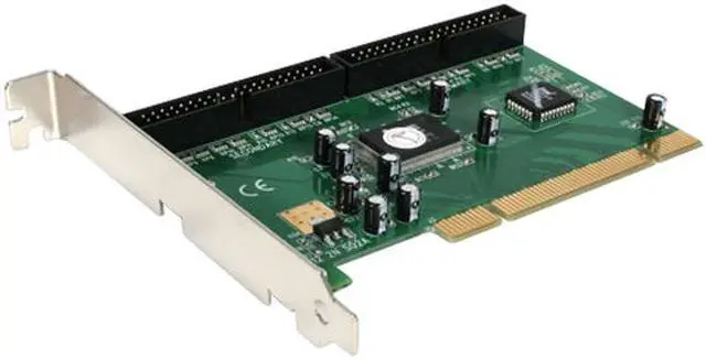 Alt view image 2 of 5 - StarTech.com 2 Port PCI IDE Controller Adapter Card Model PCIIDE2