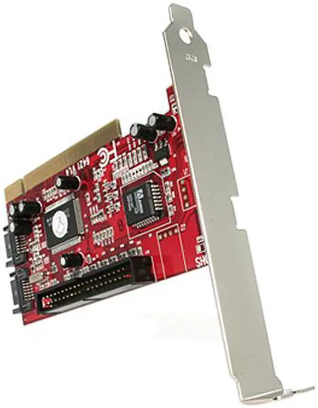 Alt view image 2 of 7 - StarTech 2S1I PCI SATA IDE Combo Controller Adapter Card