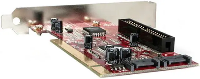 Alt view image 3 of 7 - StarTech 2S1I PCI SATA IDE Combo Controller Adapter Card