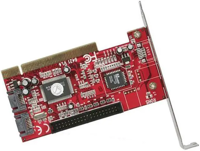Alt view image 5 of 7 - StarTech 2S1I PCI SATA IDE Combo Controller Adapter Card