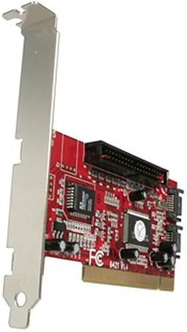 Alt view image 6 of 7 - StarTech 2S1I PCI SATA IDE Combo Controller Adapter Card