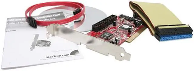Alt view image 7 of 7 - StarTech 2S1I PCI SATA IDE Combo Controller Adapter Card