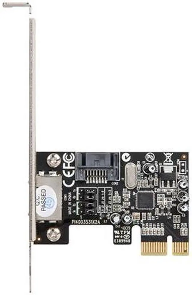 Alt view image 3 of 5 - StarTech 1 Port PCI Express eSATA II Controller Card