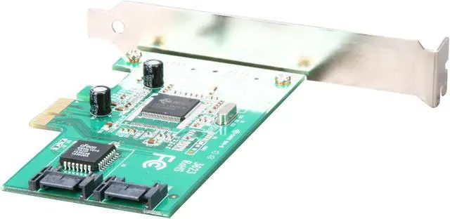 Alt view image 5 of 6 - StarTech.com 2 Port PCI Express Internal SATA Controller Card Model PEXSATA22I