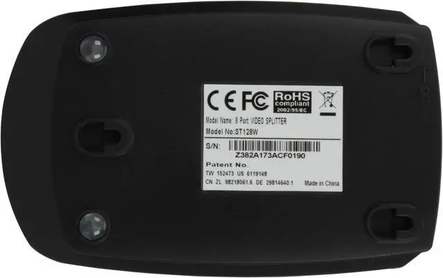 Alt view image 5 of 8 - StarTech.com ST128W 8 Port VGA Video Splitter - Wall Mountable