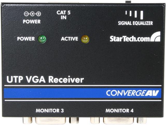 Alt view image 3 of 5 - StarTech.com VGA over CAT 5 Remote Receiver ST121R for Video Extender