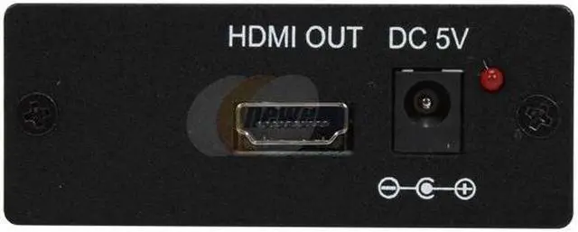 Alt view image 4 of 8 - StarTech.com CPNTTOS2HDMI Component Video and Toslink Audio to HDMI Converter