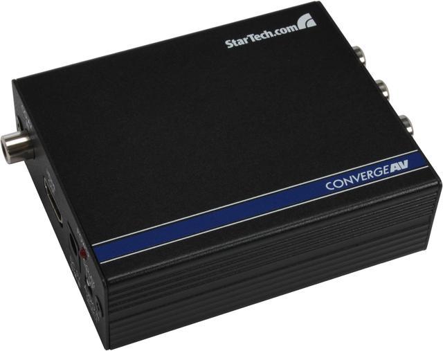 Convertidor de Video StarTech.com HDMI RCA con Audio Negro