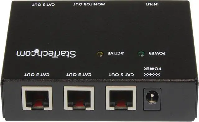 Alt view image 3 of 3 - StarTech.com 4 Port VGA Video Extender over Cat 5 ST1214T