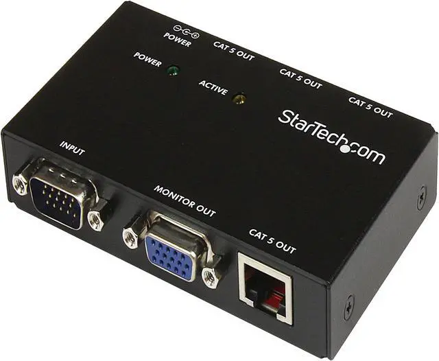 Main image of StarTech.com 4 Port VGA Video Extender over Cat 5 ST1214T