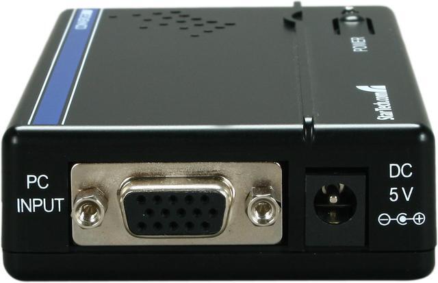 Alt view image 6 of 6 - StarTech.com VGA2VID High Resolution VGA to Composite (RCA) or S-Video Converter - PC to TV Video Adapter - 1600x1200 RGB to TV