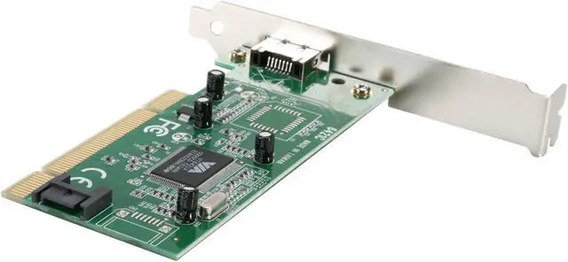 Alt view image 5 of 6 - StarTech.com 1 Port eSATA + 1 Port SATA PCI Controller Card w/ LP Bracket Model PCIESATA2I