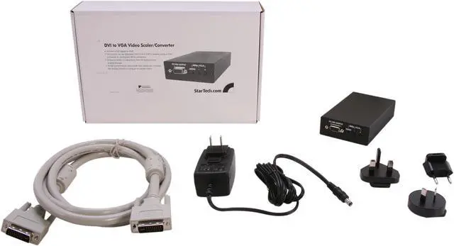 Alt view image 5 of 5 - StarTech.com DVI to VGA Video Converter with Scaler DVI2VGA