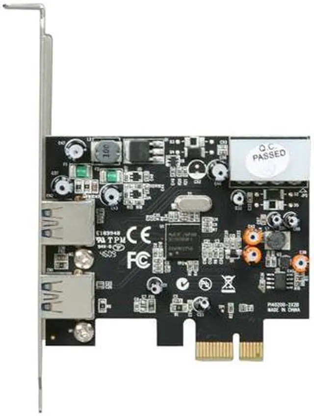 Alt view image 3 of 6 - StarTech.com 2 Port PCI Express SuperSpeed USB 3.0 Card Adapter Model PEXUSB3S2