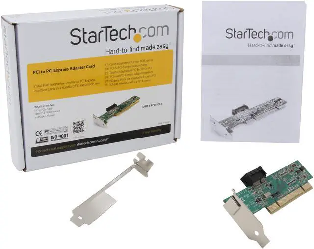 Alt view image 6 of 5 - StarTech.com PCI to PCI Express Adapter Card Model PCI1PEX1
