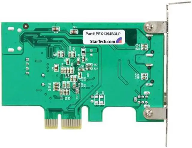 Alt view image 5 of 6 - StarTech.com 3 Port 2b 1a Low Profile 1394 PCI Express FireWire Card Adapter Model PEX1394B3LP