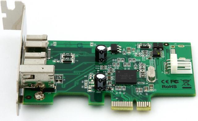 Startech : 3 PORT PCI IEEE1394 FIREWIRE card MAC/PC