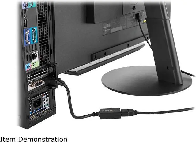Alt view image 5 of 7 - StarTech.com DP2HDMI2 DisplayPort to HDMI Video Converter - Video / audio adapter - DisplayPort / HDMI - 19 pin - DisplayPort (M) HDMI (F)