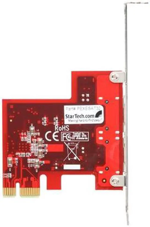 Alt view image 4 of 5 - StarTech.com PEXESAT32 2 Port SATA 6 Gbps PCI Express eSATA Controller Card