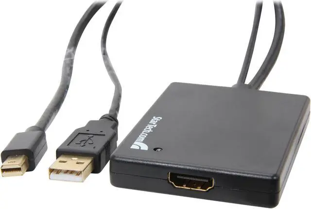 Main image of StarTech.com MDP2HDMIUSBA Mini DisplayPort to HDMI Adapter with USB Audio