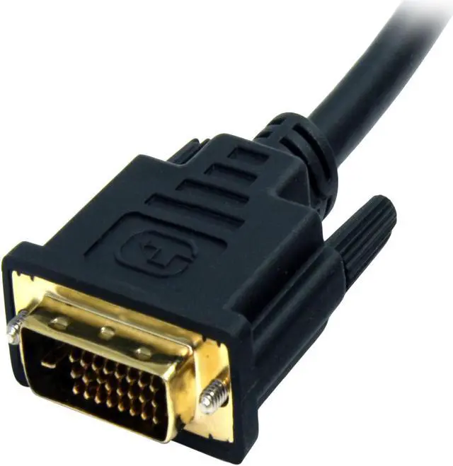 Alt view image 2 of 5 - StarTech.com DP2DVI2MM6 DisplayPort To DVI Cable - 6 ft. / 2m - Passive - 1080p - DP to DVI Cable - DisplayPort Adapter Cable