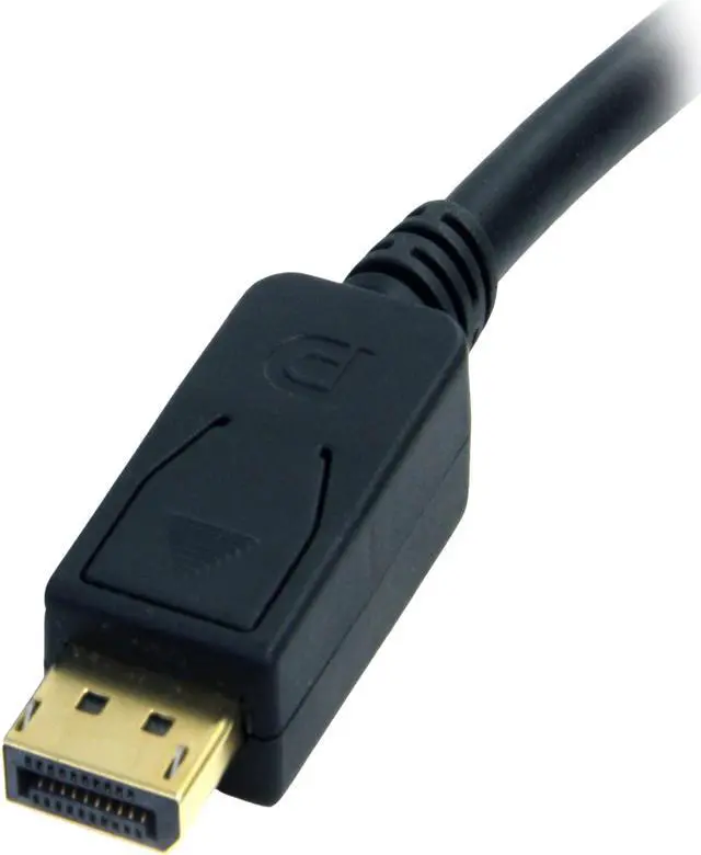 Alt view image 3 of 5 - StarTech.com DP2DVI2MM6 DisplayPort To DVI Cable - 6 ft. / 2m - Passive - 1080p - DP to DVI Cable - DisplayPort Adapter Cable