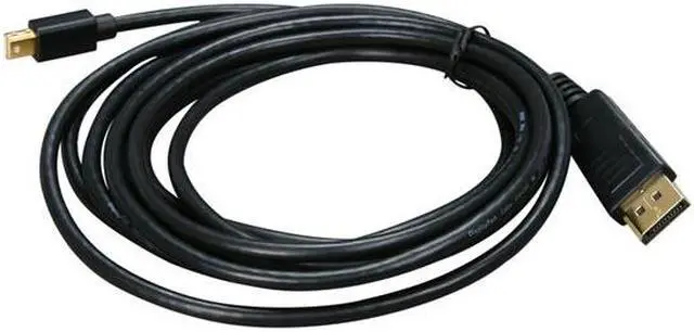 Alt view image 2 of 3 - StarTech.com MDP2DPMM10 10 ft Mini DisplayPort to DisplayPort 1.2 Adapter Cable M/M - DisplayPort 4k with HBR2 support - 10 feet Mini DP to DP Cable