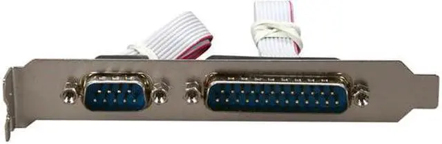 Alt view image 2 of 4 - StarTech.com Serial to 10 Pin IDC Header Slot Plate Adapter Model PLATE9M25MB