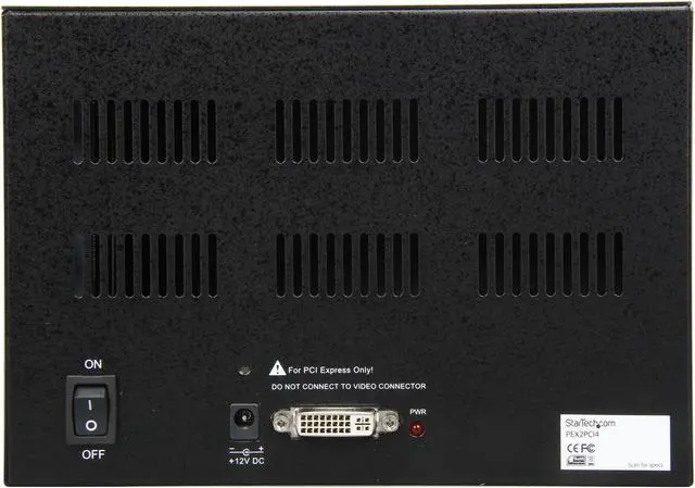 Alt view image 5 of 6 - StarTech.com PCI Express to 4 Slot PCI Expansion System Model PEX2PCI4