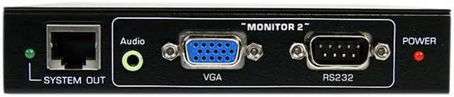 Alt view image 2 of 4 - StarTech.com VGA over Cat5 Digital Signage Receiver with RS232 & Audio DSRXL