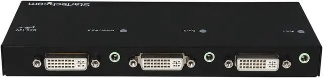 Alt view image 4 of 6 - StarTech.com ST122DVIA 2 Port DVI Video Splitter with Audio