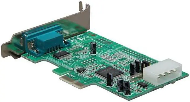 Alt view image 2 of 6 - StarTech.com Low Profile Native RS232 PCI Express Serial Card with 16550 UART Model PEX1S553LP