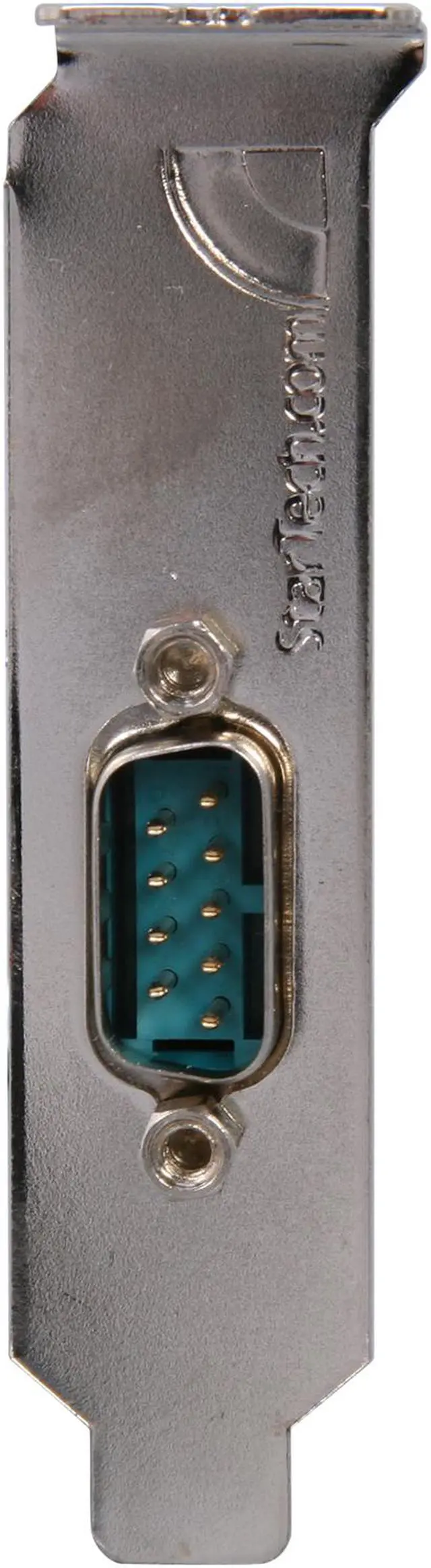 Alt view image 3 of 5 - StarTech.com 2 Port Low Profile Native RS232 PCIE Serial Card with 16550 UART Model PEX2S553LP